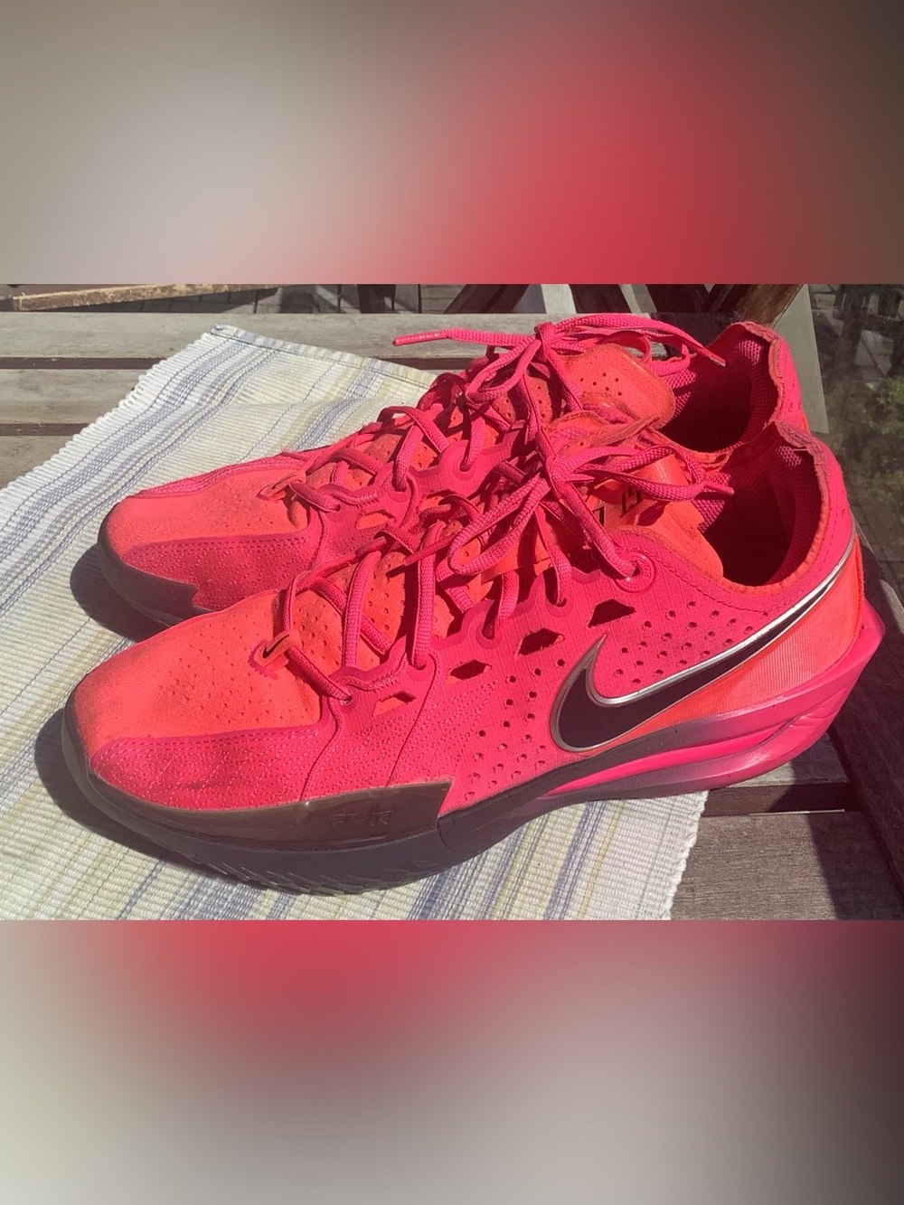 Nike Air Zoom GT Cut 3 “Punch” Psychic Pink Basketball Shoes - Men's Size 10.5